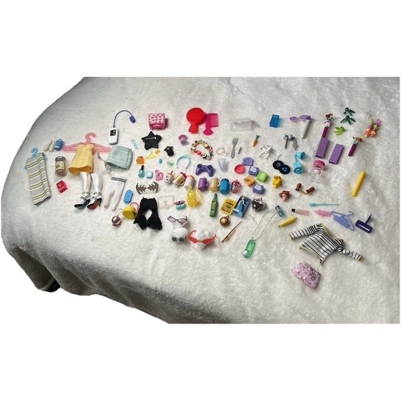 Disney Other - Huge Rainbow High Barbie‎ Disney American Girl Mini Brands Accessory Lot 50+